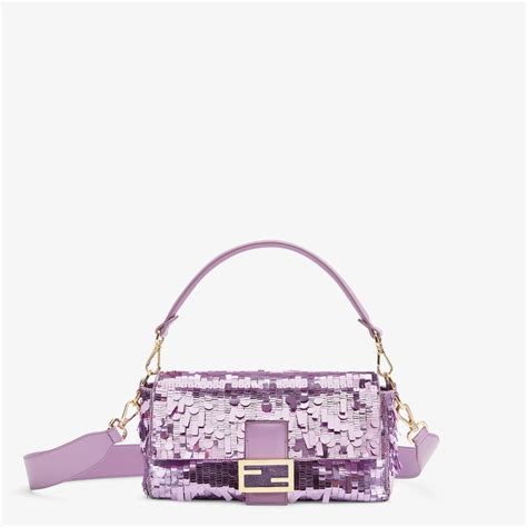 sac baguette fendi paillettes